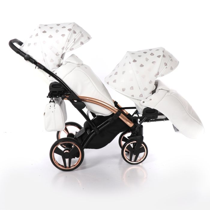 Коляска для двойни Junama Glow Duo Slim 01