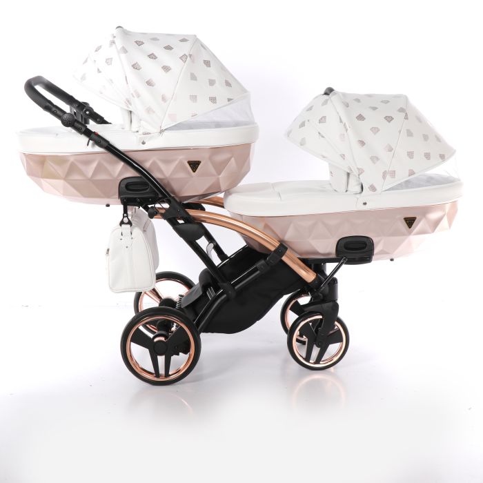 Коляска для двойни Junama Glow Duo Slim 01