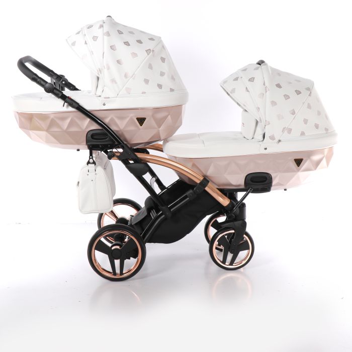 Коляска для двойни Junama Glow Duo Slim 01