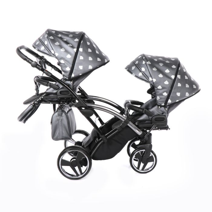 Коляска для двойни Junama Glow Duo Slim 04