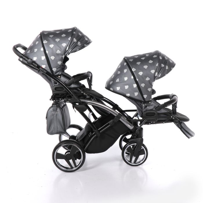 Коляска для двойни Junama Glow Duo Slim 04