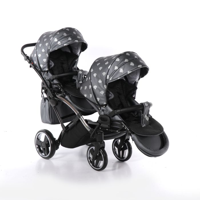 Коляска для двойни Junama Glow Duo Slim 04