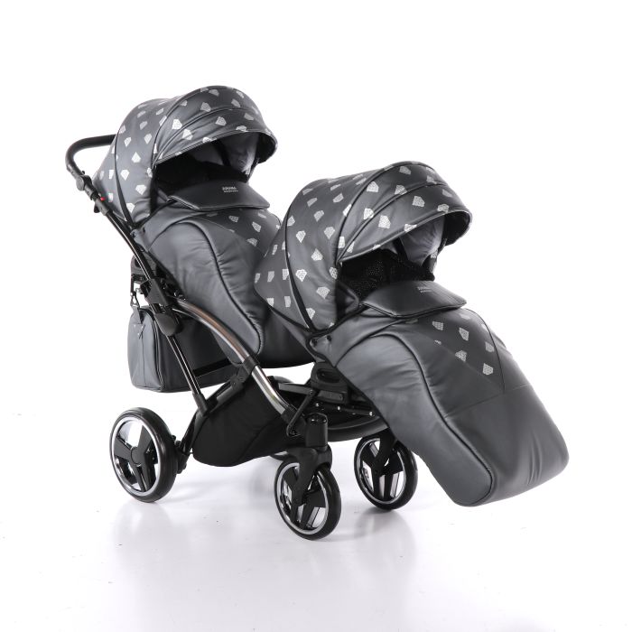 Коляска для двойни Junama Glow Duo Slim 04