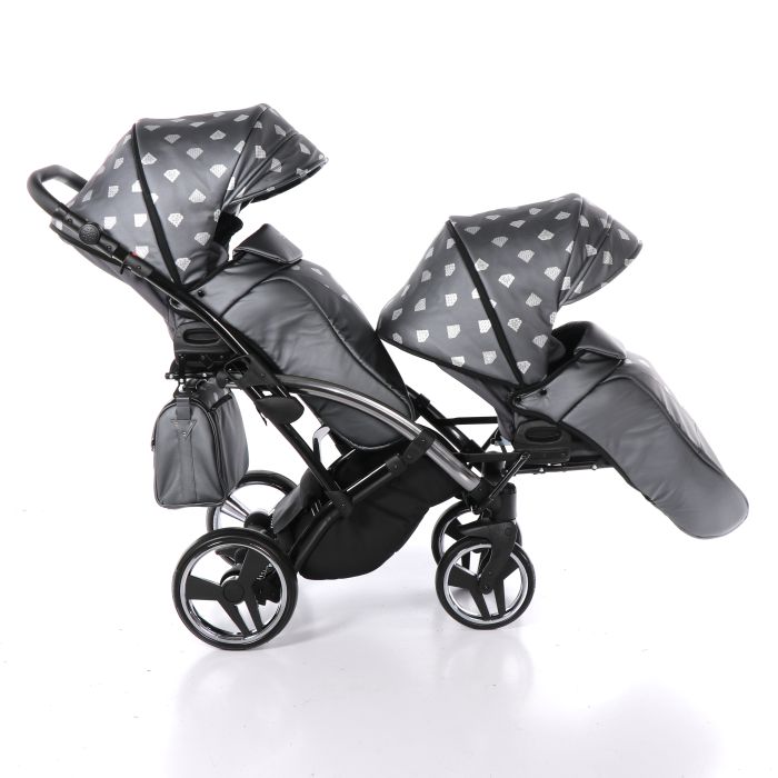Коляска для двойни Junama Glow Duo Slim 04