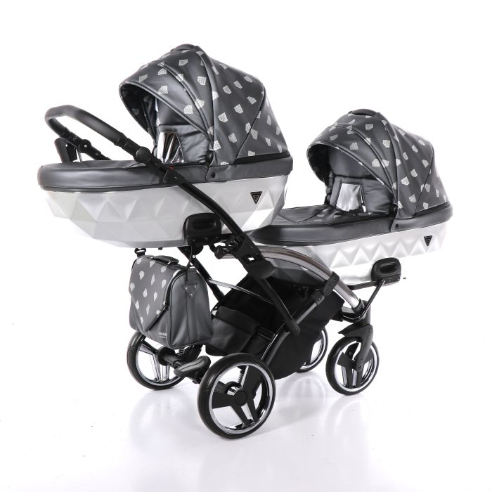 Коляска для двойни Junama Glow Duo Slim 04
