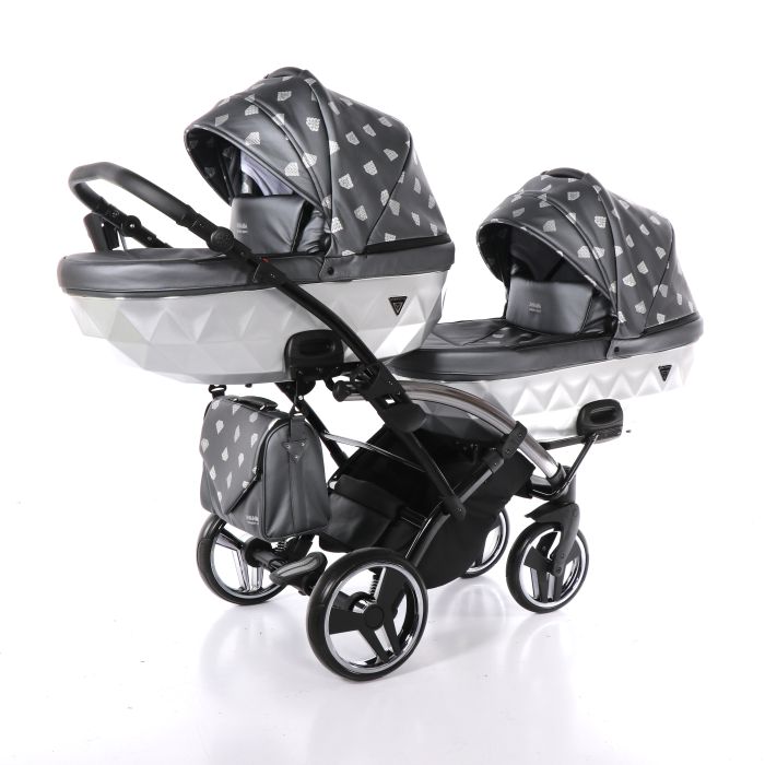 Коляска для двойни Junama Glow Duo Slim 04