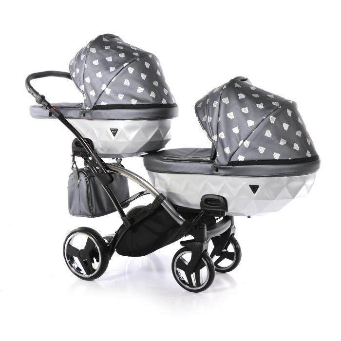 Коляска для двойни Junama Glow Duo Slim 04