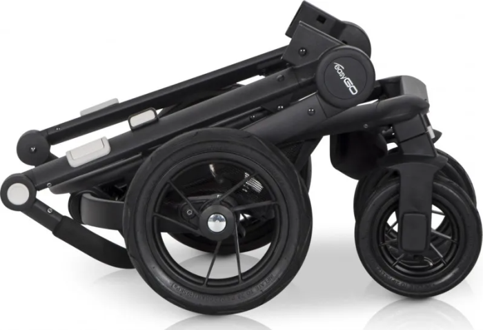 Коляска 2 в 1 EasyGo Soul (без сумки) Anthracite