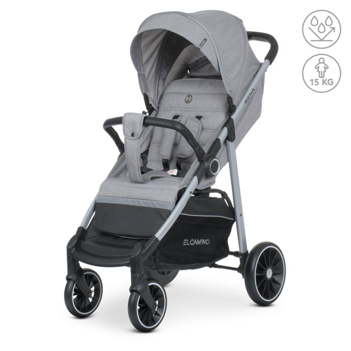 Прогулочная коляска El Camino SIENA ME 1095 Mirage Gray
