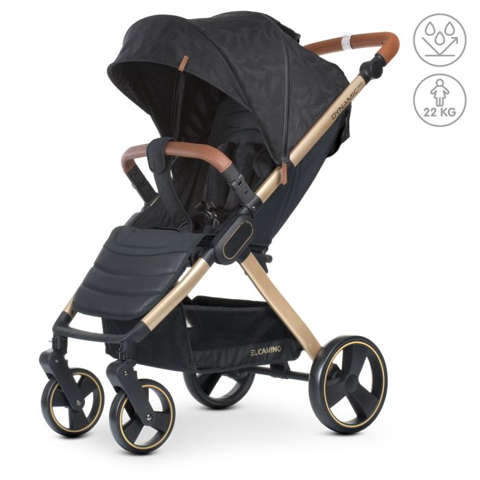Прогулочная коляска El Camino DYNAMIC PRO Special Black