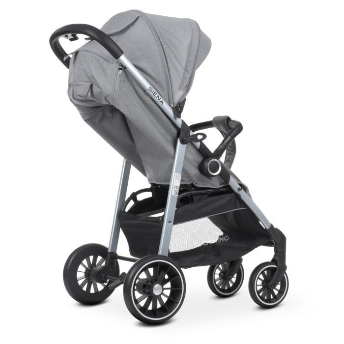 Прогулочная коляска El Camino SIENA ME 1095 Mirage Gray