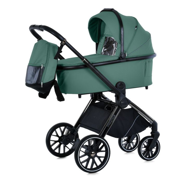 Коляска 2 в 1 El Camino PRESTIGE ME 1124-2 Smoke Green