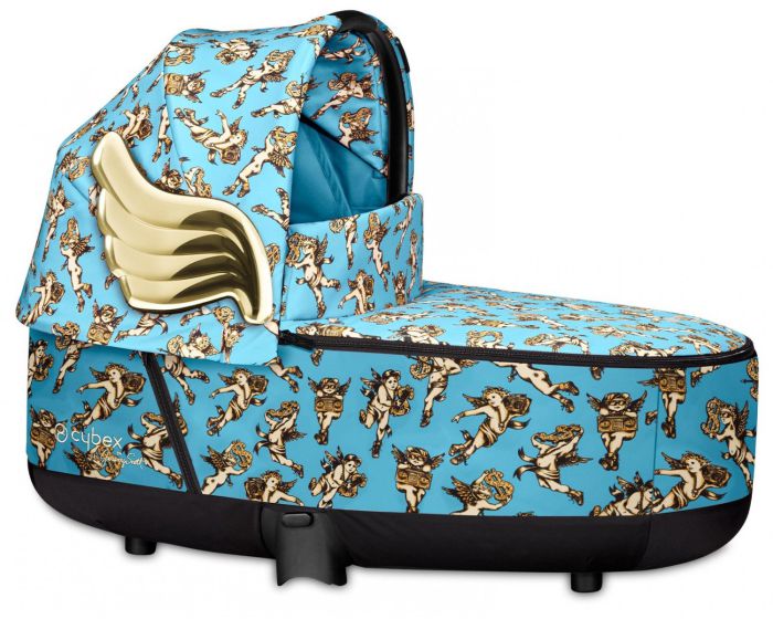 Коляска 2 в 1 Cybex Priam (by Jeremy Scott Cherubs Blue)