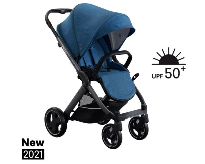 Коляска 2 в 1 X-Lander X-Pulse PETROL BLUE