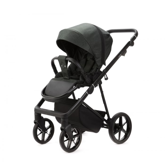 Коляска 2 в 1 Adamex Vasco TK-105 зеленая ткань