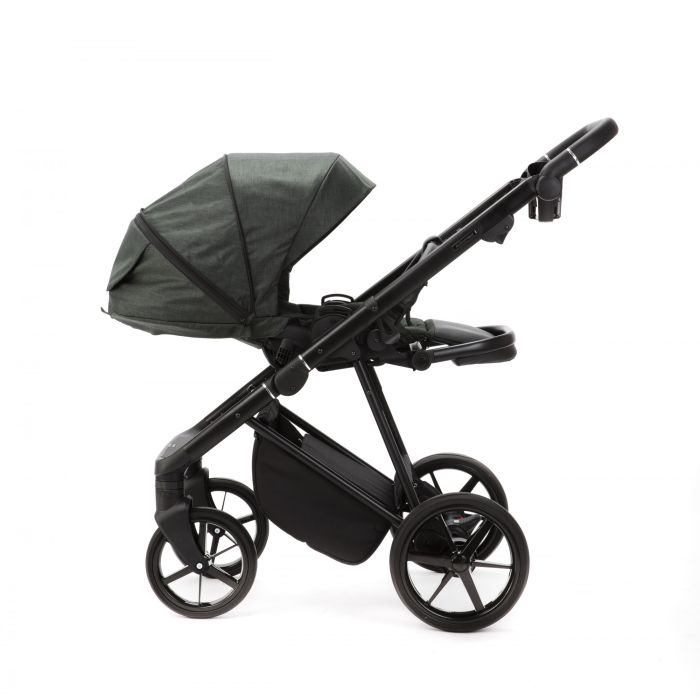 Коляска 2 в 1 Adamex Vasco TK-105 зеленая ткань