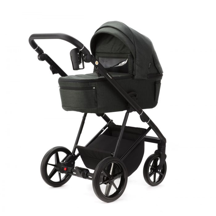 Коляска 2 в 1 Adamex Vasco TK-105 зеленая ткань