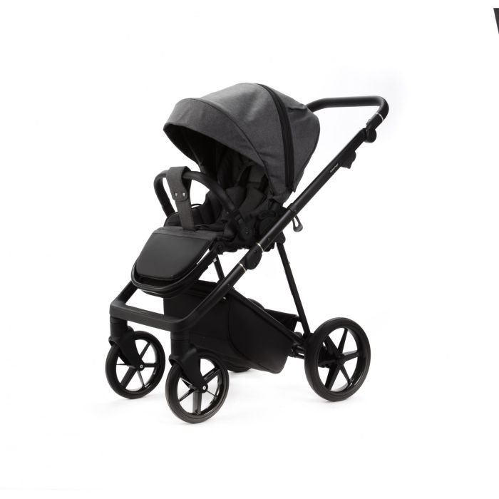 Коляска 2 в 1 Adamex Vasco TK-57 графит ткань