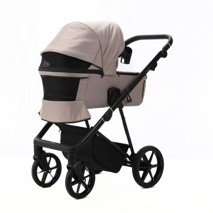 Коляска 2 в 1 Adamex Vasco TK-72 бежевая ткань