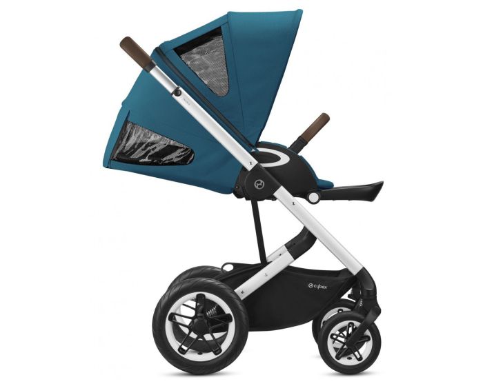 Коляска 2 в 1 Cybex Talos S Lux (SLV River Blue)