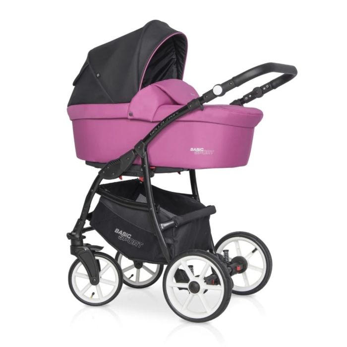 Коляска 2 в 1 Riko Basic Sport 03 Magenta