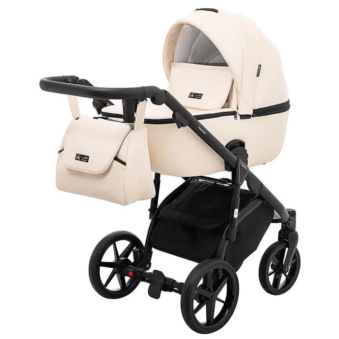 Коляска 2 в 1 Adamex Nola Eco SA-8 бежевый