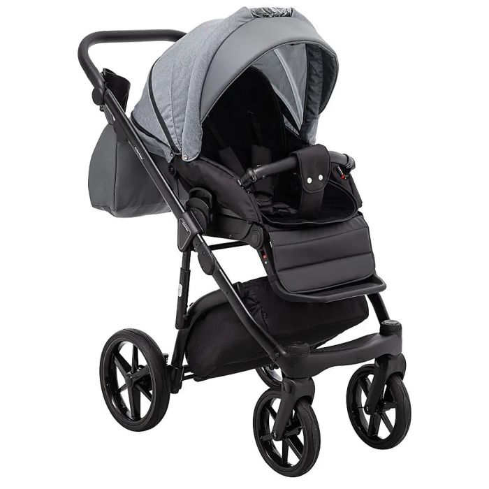 Коляска 2 в 1 Adamex Nola PS-113 графит