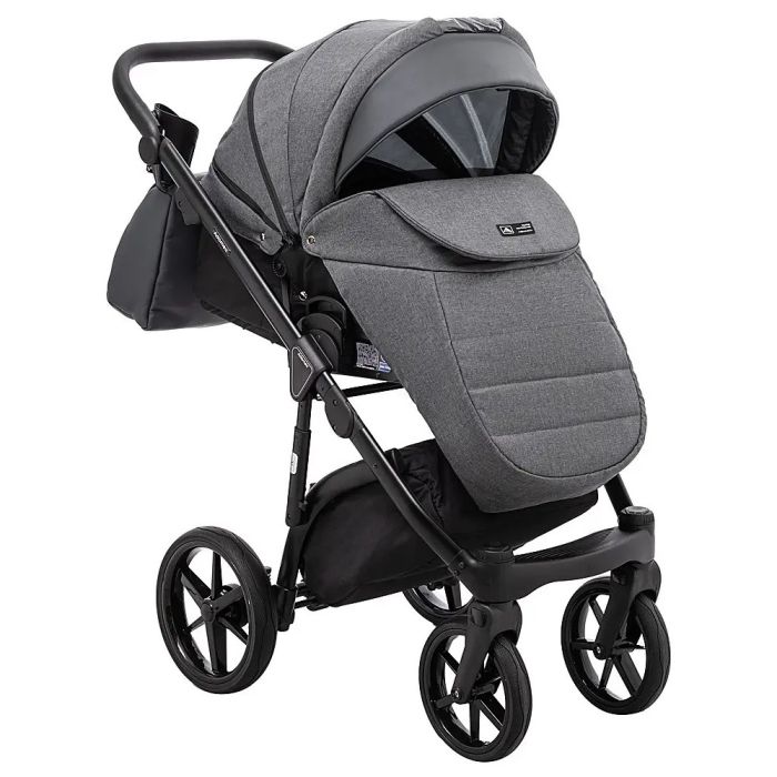 Коляска 2 в 1 Adamex Nola PS-58 графит