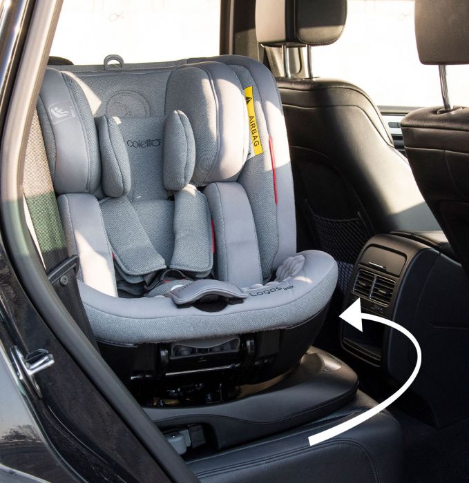 Автокресло Coletto Logos Isofix Dark Grey