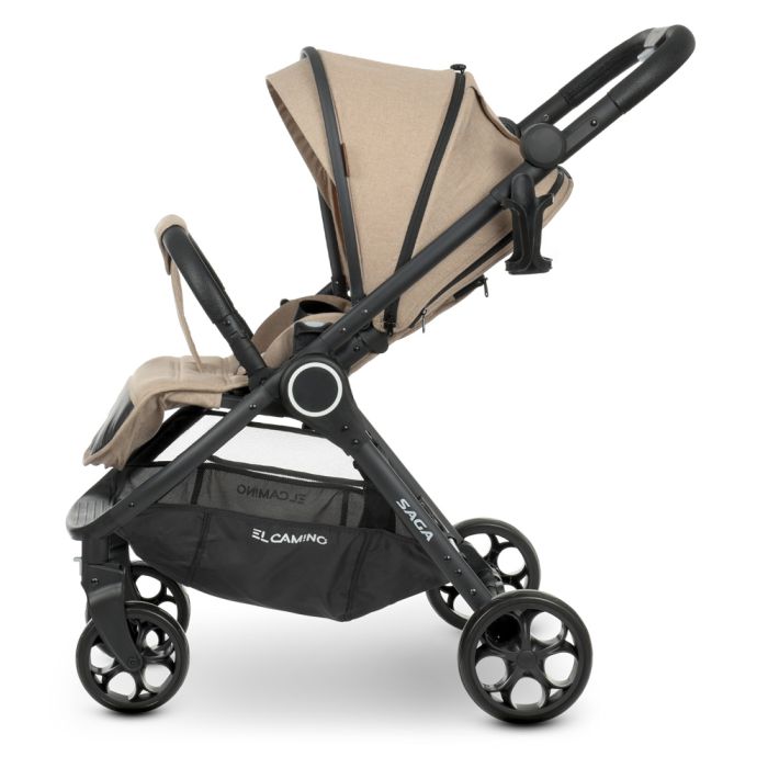 Коляска 2 в 1 El Camino ME 1085 SAGA Denim Beige