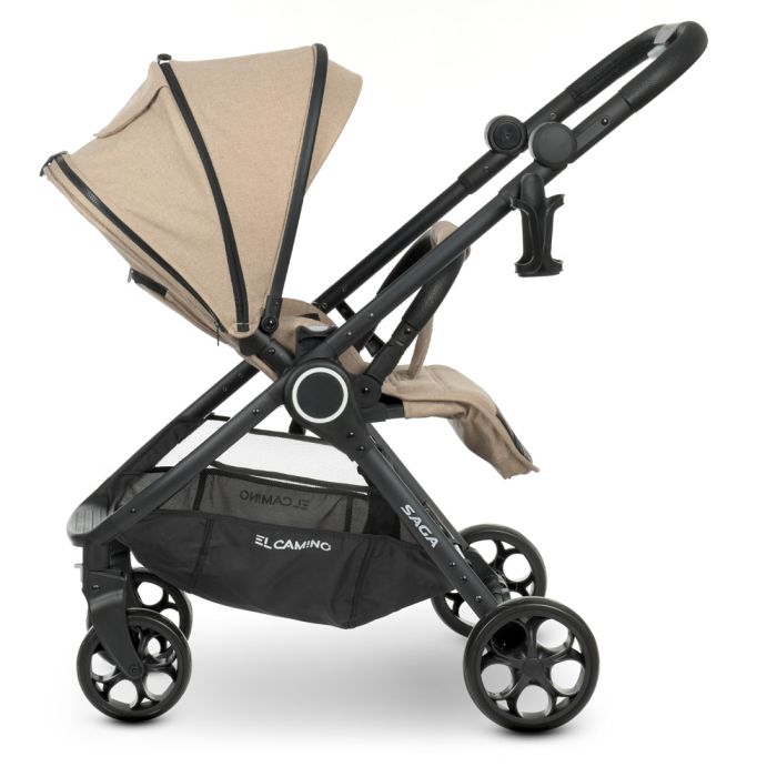 Коляска 2 в 1 El Camino ME 1085 SAGA Denim Beige
