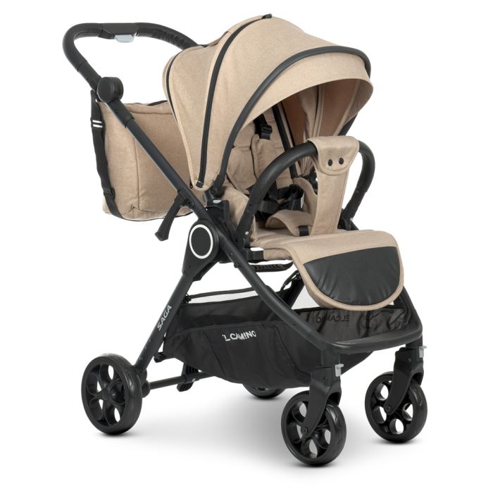 Коляска 2 в 1 El Camino ME 1085 SAGA Denim Beige