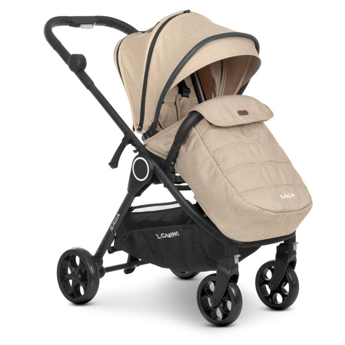 Коляска 2 в 1 El Camino ME 1085 SAGA Denim Beige