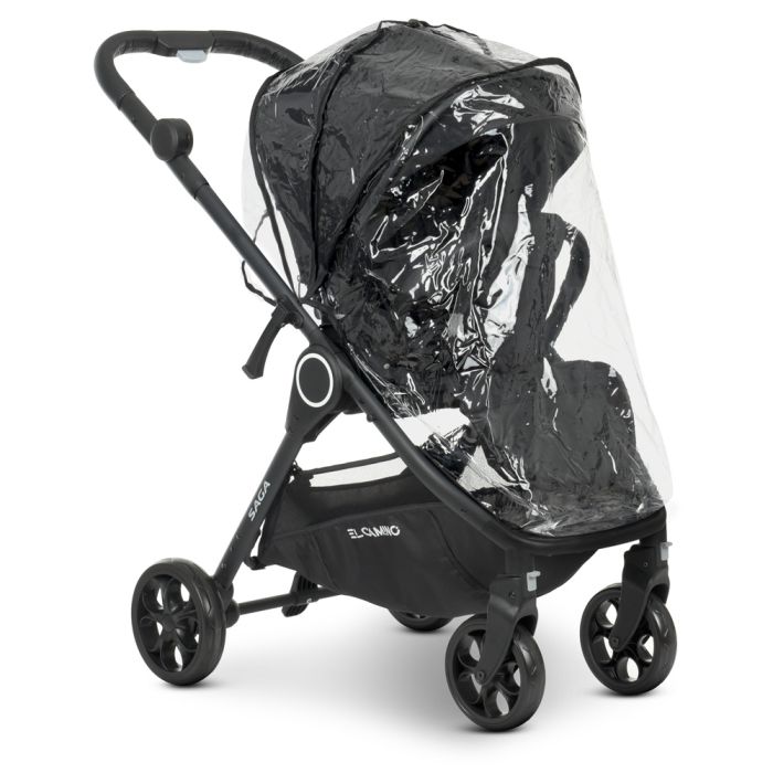 Коляска 2 в 1 El Camino SAGA ME 1085 Denim Black