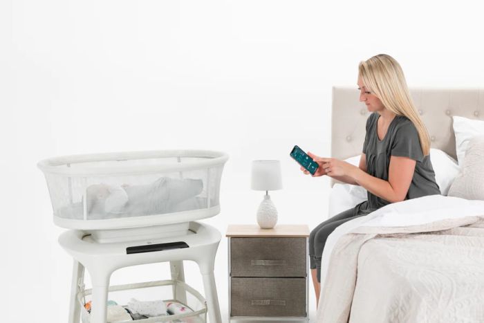 Электроколыбель 4moms MamaRoo Sleep Bassinet