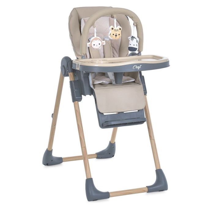 Стульчик для кормления El Camino CRAFT  ME 1115-W Beige