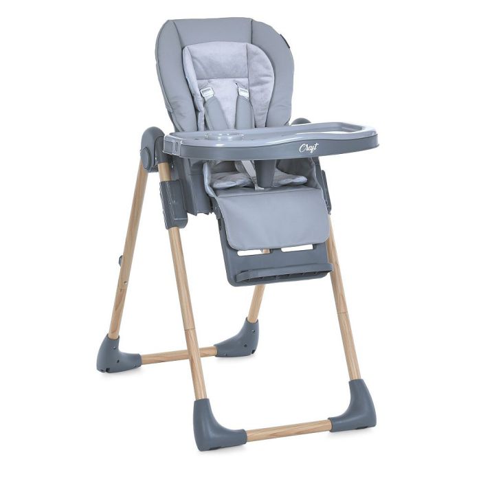 Стульчик для кормления El Camino CRAFT  ME 1115-W Gray