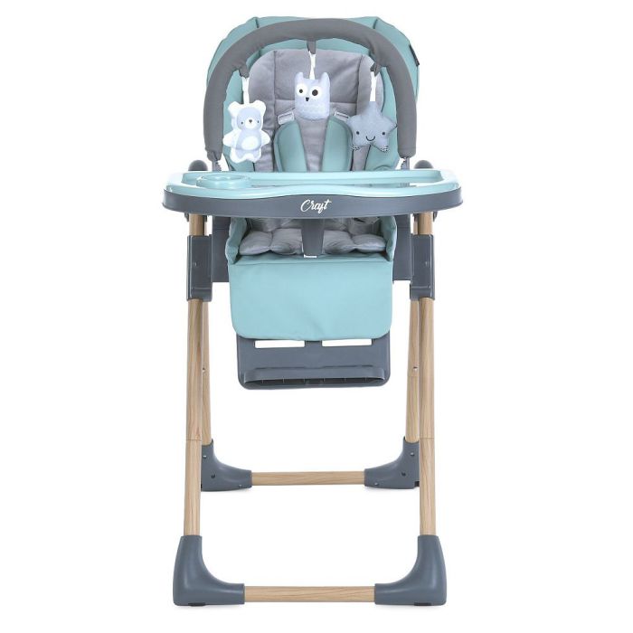 Стульчик для кормления El Camino CRAFT  ME 1115-W Mint