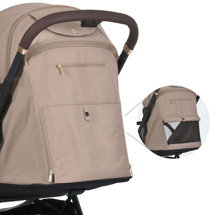 Прогулочная коляска El Camino BEYA ME 1127-G Beige