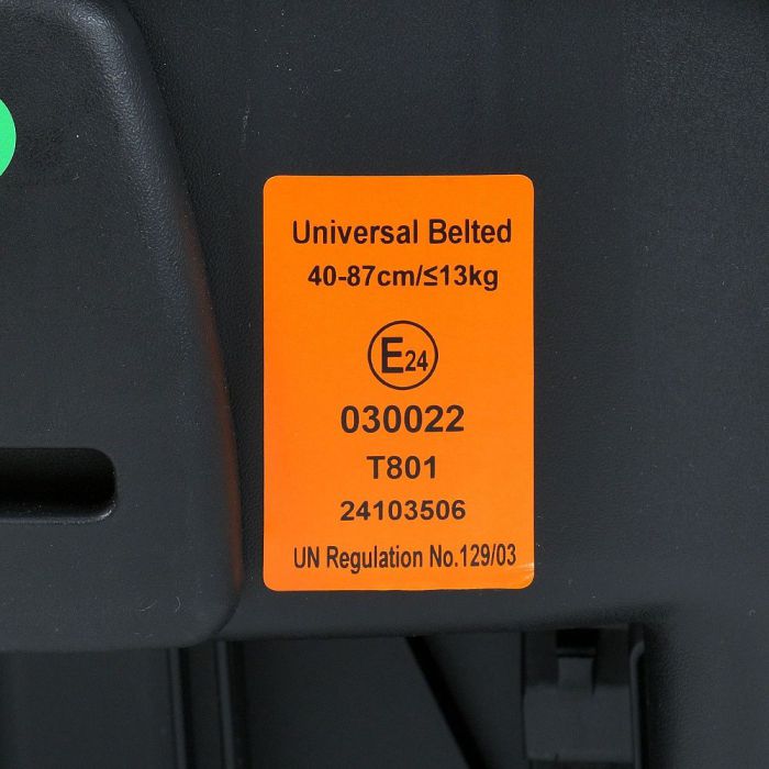 Автокресло El Camino i-LINE ME 1176 Melange Black