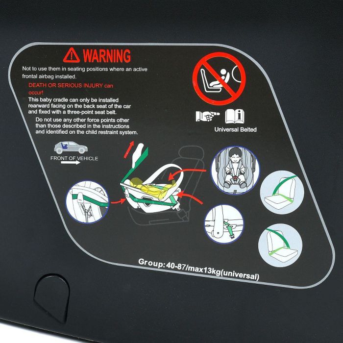 Автокресло El Camino i-LINE ME 1176 Melange Black