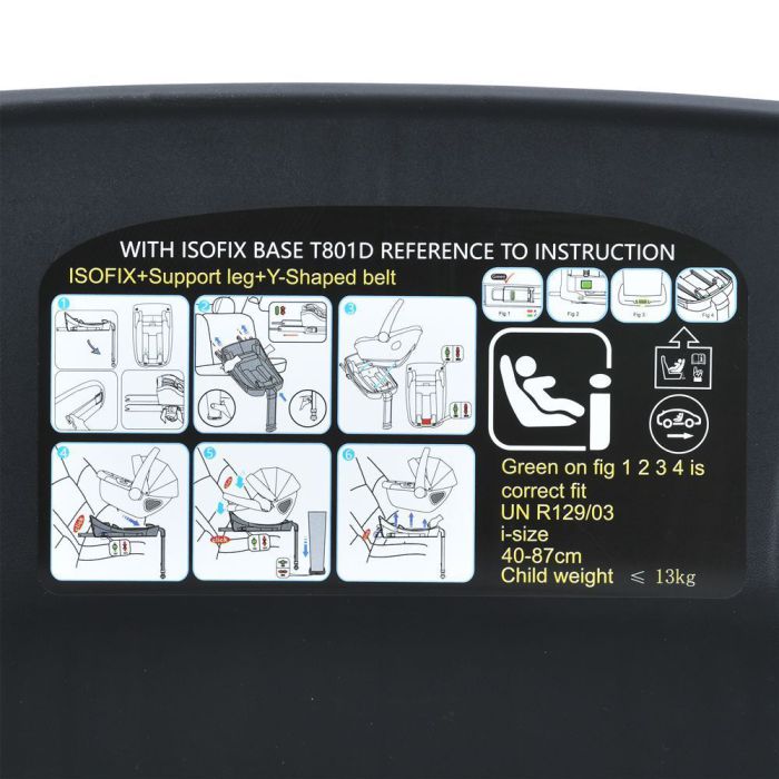 База ISOFIX El Camino i-LINE Base ME 1176