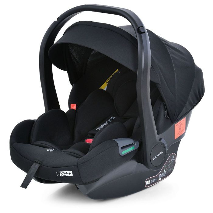 Автокресло El Camino i-KEEP ME 1186 Melange Jet Black