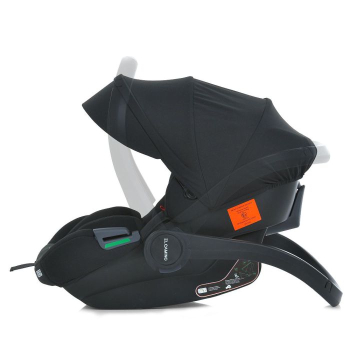 Автокресло El Camino i-KEEP ME 1186 Melange Jet Black