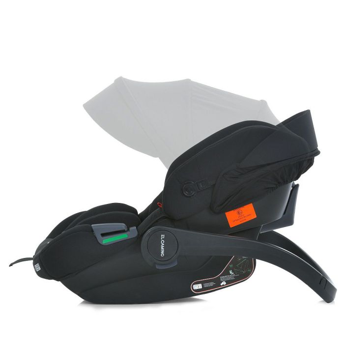 Автокресло El Camino i-KEEP ME 1186 Melange Jet Black