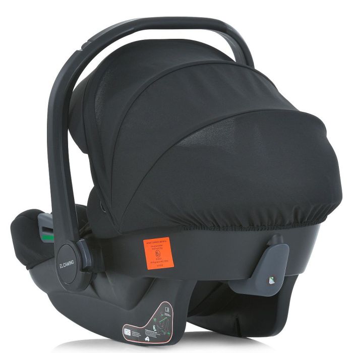 Автокресло El Camino i-KEEP ME 1186 Melange Jet Black