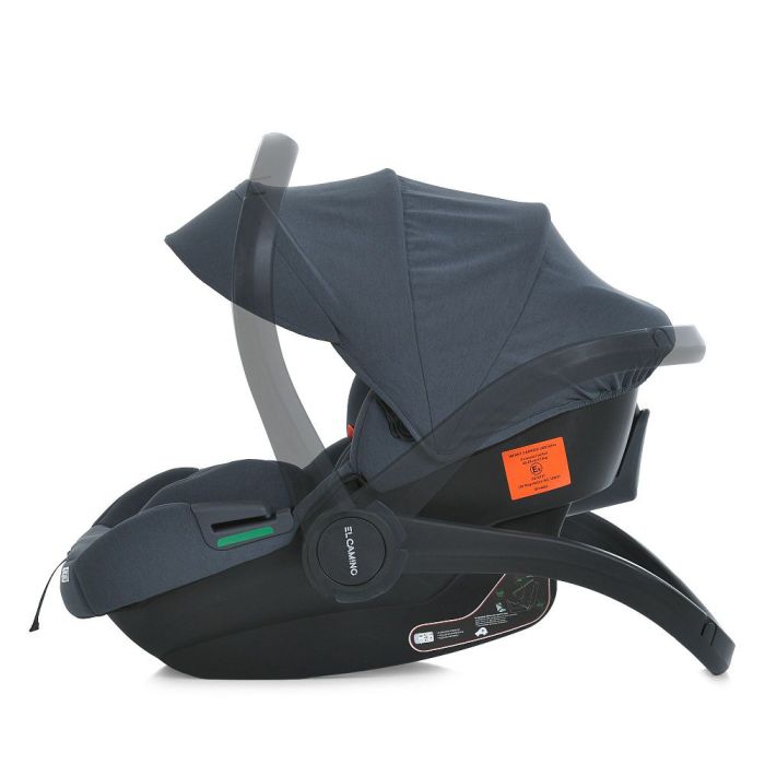 Автокресло El Camino i-KEEP ME 1186 Melange Midnight Gray