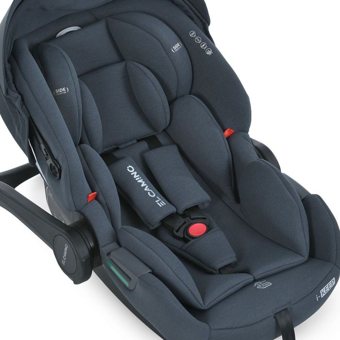 Автокресло El Camino i-KEEP ME 1186 Melange Midnight Gray
