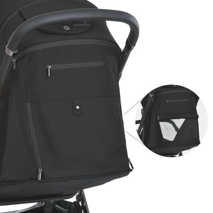 Прогулочная коляска El Camino BEYA ME 1127-B Black