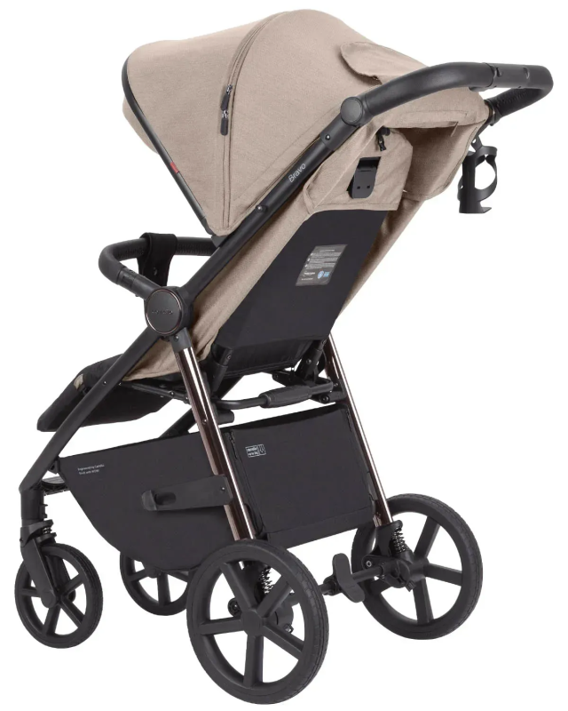 Коляска прогулочная CARRELLO Bravo Plus CRL-5515 Ivory Beige 2024